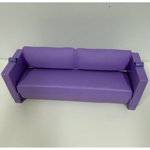 Barbie Dream House Replacement Part Sofa Couch Purple Bunk Beds Furniture 2018 - Picture 1 of 8